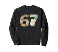 Lecteur d'aventure littéraire 67 Book Stack Sweatshirt