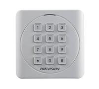 Lecteur de badge avec clavier RFID EM 125Khz blanc - Hikvision