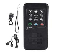Lecteur de Bible Audio, Lecteur de Bible électronique à énergie Solaire 4 Go 900 MAh, Lecteur Audio de Bible Portable pour Personnes âgées, Enfants et (Arabe, Anglais du Monde,