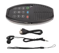 Lecteur De Bible Avec LumièRe Led, Charge Solaire, Capacité 4g IntéGréE, Batterie De 500mah, Lecteur De Bible RéGlable, Lecteur De Son Hifi