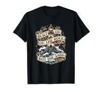 Lecteur de Bible chrétien Built on Rock Not The Sand T-Shirt