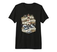 Lecteur de Bible chrétien Built on Rock Not The Sand T-Shirt Haut de Gamme