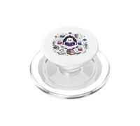 Lecteur de bibliothèque Effrayant fantôme Mignon PopSockets PopGrip pour MagSafe