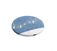 Lecteur de bruit blanc portable rechargeable Aide au sommeil 3 réglages de minuterie 200 mAh Batterie Masquage du bruit