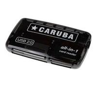 Caruba D43036 lecteur de carte mémoire USB 2.0 Noir