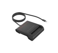 Conceptronic Lecteur de cartes à puce SCR01BC Interne USB Type-C Noir