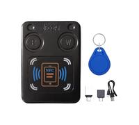 Lecteur de Carte à Puce Intelligente NFC RFID Copieur + UID Keychain ID IC 13,56 MHz 125 KHz 250 KHz 375 KHz Duplicateur de Clone de Jeton RFID