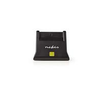Lecteur de carte à puce mémoire multimedia pc usb 2. 0 modèle de bureau noir