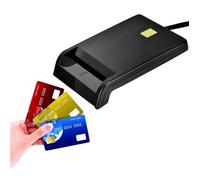 Lecteur de carte à puce USB - RNCYN - ISO 7816 - USB Type C - Cartes ATM/CAC/ID/IC/SIM/Crédit