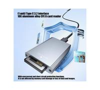 Lecteur de carte B en aluminium CFE USB 3.2 10Gbps Transfert rapide pour professionnels mobiles