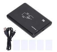 Lecteur de Carte CAC R20C, système de contrôle d'accès USB Intelligent avec Buzzer LED, fréquence sans Contact 13,56 kHz pour Le Bureau à Domicile, Compatible avec Les systèmes