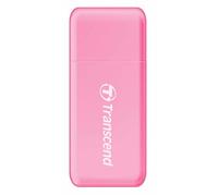 Lecteur de carte externe TRANSCEND RDF5 USB 3.0 pour cartes microSDHC microSDXC SDHC et SDXC - Rose