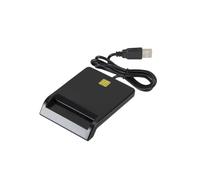 Lecteur de Carte Intelligente Portable Universel pour Carte Bancaire ID de Carte Fiscale CAC DNIE ATM IC Lecteur de Carte SIM pour TéLéPhones et