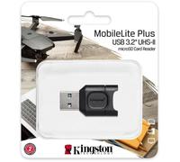 Lecteur de carte - KINGSTON - MobileLite Plus - UHS-II - microSDHC/SDXC - Compatible avec UHS-II