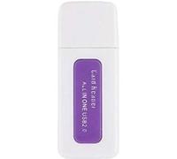 Lecteur de carte mémoire 4 en 1 : SD Micro SD Memory stick TF - Violet - Straße Tech ® Violet G
