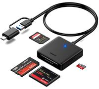 Lecteur De Carte Mémoire 4 in 1 USB-C Benfei USB3 SD MicroSD MS CF Compatible
