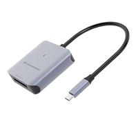 Conceptronic BIAN08G lecteur de carte mémoire USB 3.2 Gen 2 Type-C Gris