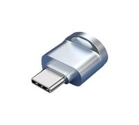 Lecteur de carte mémoire en aluminium de type C pour adaptateur TF pour appareil photo, téléphone, ordinateur portable, accessoires pour appareil photo, adaptateur de carte