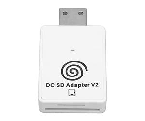 Lecteur de Carte Mémoire, Lecteur de Carte Mémoire Plug and Play 128 Go avec Indicateur D'état LED, Adaptateur de Lecteur de Carte de Stockage pour Sega Dreamcast pour Dreamshell