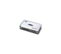 Lecteur de carte mémoire Multi USB 2.0 / Micro SD - INTEGRAL - Compatible avec 19 formats de cartes - Blanc