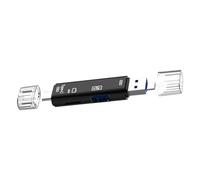 Lecteur de carte mémoire USB de type C multifonction 5 en 1 de remplacement pour station d'accueil d'ordinateur de type C Adaptateur de stockage pour appareil mobile Extension de stockage