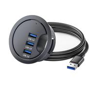 Lecteur de carte mémoire USB3.0 USB 3.0 Dock Card Reader USB Extender pour PC, ordinateur portable, tablette, station d'accueil pour PC de bureau