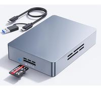 Lecteur de carte microSD Express, USB-C et USB-A haute vitesse pour cartes microSD Express, microSDXC, microSDHC, SDXC, cartes SDHC, ordinateur portable