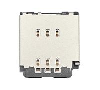Lecteur de carte Nano SIM pour iPhone 16 Pro Pièce de réparation Compatible,Gris