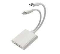 Lecteur De Carte Otg 2 En 1 Type C Pour Adaptateur De Carte Mémoire 8 Broches Vers Sd/Micro Sd/Tf Pour Iphone 14 13 12 Pro Macbook Lecteur De Carte Pour Ordinateur Portable.2 In 1.