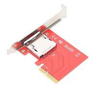 Lecteur de Carte PCI-E, Adaptateur PCI-E 16 Gbit/s, Module de Carte Convertisseur de Lecteur de Carte CF Plug and Play CF201 pour Le Transfert Rapide D'images RAW et de Vidéo 4K