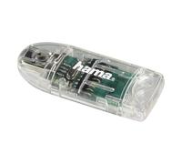 Lecteur de carte portable SD / Mini SD / Micro SD - HAMA 91092 - USB 2.0 - 8 en 1
