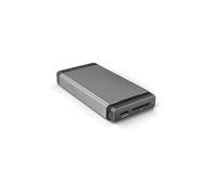 Lecteur de Carte SanDisk SDPR5A8-0000-GBAND USB 3.2 Gen 1 Type-C pour SD/MicroSD - 5000 Mbit/s - Noir/Argent - Compatible Windows 10+/macOS 10.9+