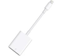 Lecteur de carte SD certifié MFi Lightning vers carte SD pour iPhone iPad, lecteur de carte mémoire SD, adaptateur de carte SD pour iPhone 13/12/11/XS/XR/X/8/iPad, Plug and Play