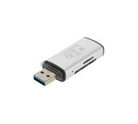 Lecteur de Carte SD et Micro-SD USB Taux de transfert 5Gbps U3062 Gris