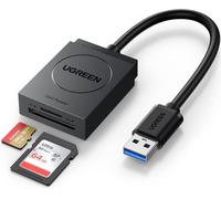 Lecteur De Carte Sd, Multi-Port Lecteur De Carte Sd Universelle 4 En 1, Micro Usb Otg Et Usb 2.0 Adaptateur, Pour Sd/Micro Sd/Tf, Compatible Avec Windows, Mac Os, Linux, Android (B)