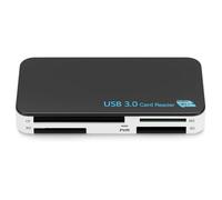 Lecteur de carte SD USB 6 en 1 USB 3.0 vers SD, SDHC, SDXC, Micro SD, TF, CF, XD, M2 et Memory Stick Pro Duo - Compatible avec Sony, Panasonic, Canon, Samsung, Nikon, GoPro et plus encore