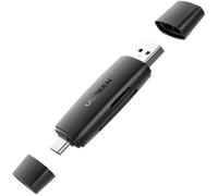 Lecteur de carte SD USB C - UGREEN - Adaptateur USB 3.0 - Transfert 5 Gbps - 512 Go - Noir