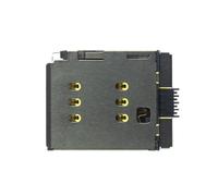 Lecteur de carte SIM de remplacement pour iPhone X Gris