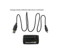 Lecteur de Carte USB 2.0 Dongle CF MS TF M2 XD Graveur de Carte Mémoire 480 Mbps Adaptateur de Transfert de Données Plug A