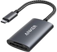 Lecteur de Carte USB-C SD 4.0, Lecteur de Carte mémoire PowerExpand+ 2 en 1, pour SDXC, SDHC, SD, MMC, RS-MMC, Micro SDXC, Micro SD, Carte Micro SDHC, UHS-II et UHS-I Cartes