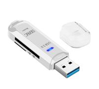 Lecteur De Carte USB - Lecteur USB Rapide, Adaptateur Haute Vitesse 5 Gbit/s, Outil D'accès À La Mémoire | Système De Connexion De Stockage Universel, Outil De Support D'enregistreur D'ordinateur