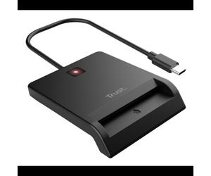Lecteur de cartes à puce Trust 26253 interne USB Type-C avec câble 1m noir 50g