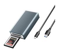 Lecteur de cartes CFexpress MAIWO CFexpress avec interface USB 3.1 Gen 2 10 Gbit/s, prend en charge Windows/Mac/Linux/Android, pour cinéastes professionnels, photographes