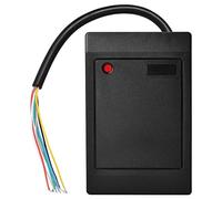 Lecteur de cartes d’identité Wiegand autonome, lecteur de cartes de contrôle d’accès pour portes, lecteur RFID étanche pour usage extérieur avec buzzer et LED, compatible avec les