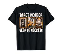 Lecteur de cartes de tarot passionné de cartomancie diseur de bonne aventure T-Shirt