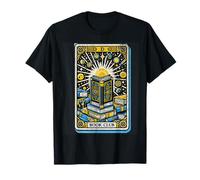 Lecteur de Cartes de Tarot Vintage Book Club, Lecteur de bibliothèque, Amateur de Livres rétro T-Shirt