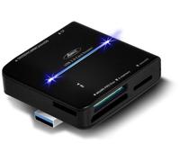 ADVANCE CR-008U3 lecteur de carte mémoire USB 3.2 Gen 1 (3.1 Gen 1) Noir