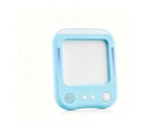 Lecteur de Cartes Flash Rechargeable pour Enfants | Toy d'apprentissage de Son Tactile éducatif Anglais pour Tout Petit Enfant, Cadeau d'apprentissage précoce de 478 Mots, Bleu/Rose