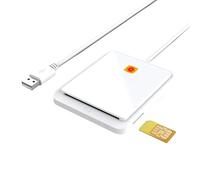 Lecteur de Cartes Intelligent Universel USB 2.0, Conception Plug and Play pour Divers appareils, Lecteur de Cartes bancaires en Ligne