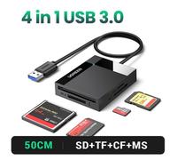 lecteur de cartes intelligent USB 3.0 vers SD Micro SD TF adaptateur pour ordinateur portable LECTEUR DE CARTE MEMOIRE EXTER